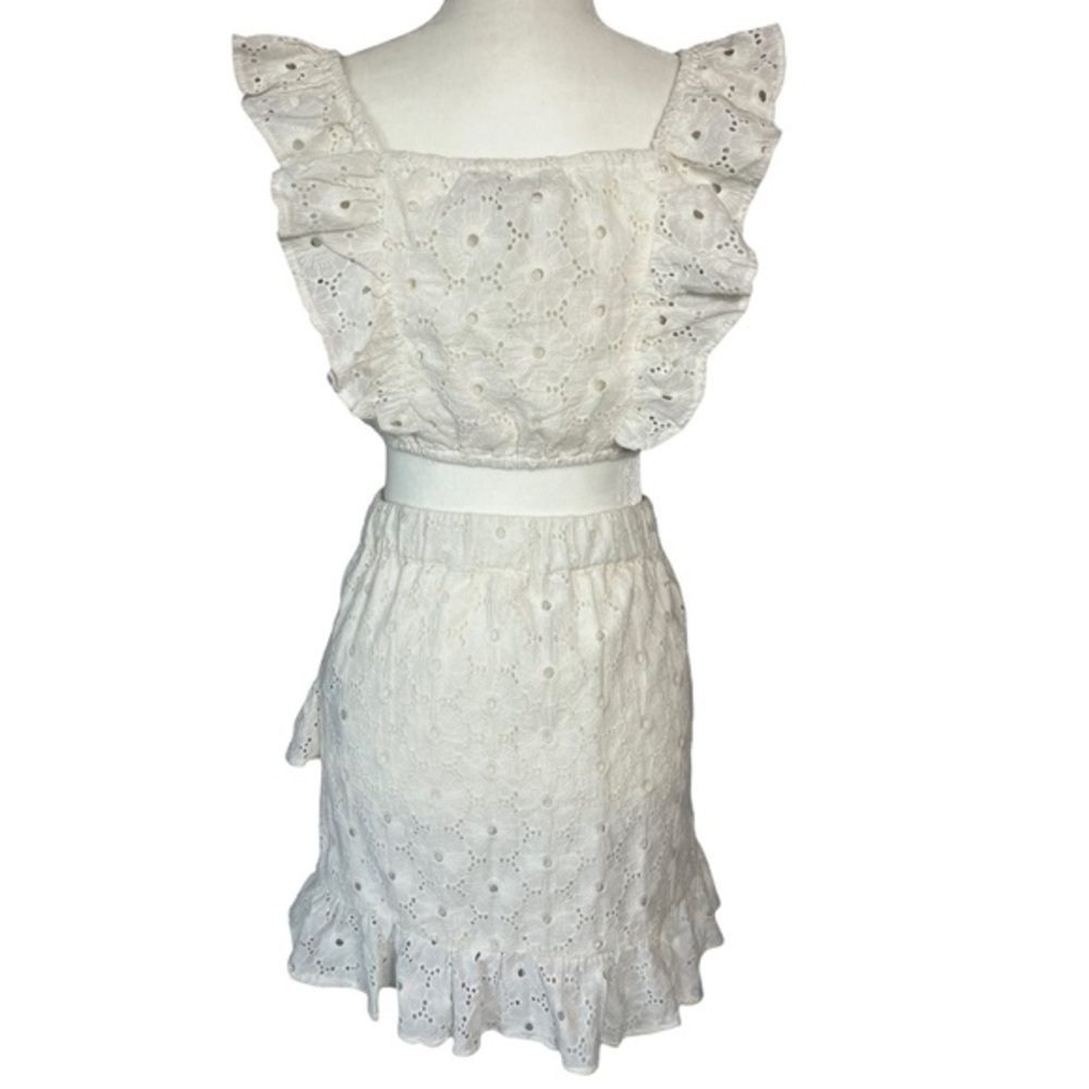 7 For All Mankind Ruffle Eyelet Set - Picture 2 of 3
